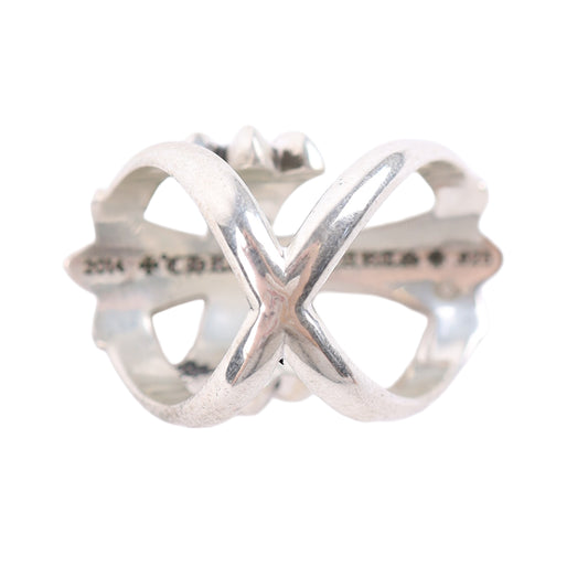 CHROME HEARTS STERLING SILVER INFINITY RING .925 SIZE 8