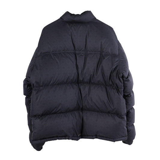 CHROME HEARTS BLACK PLUS MONOGRAM DOWN PUFFER JACKET