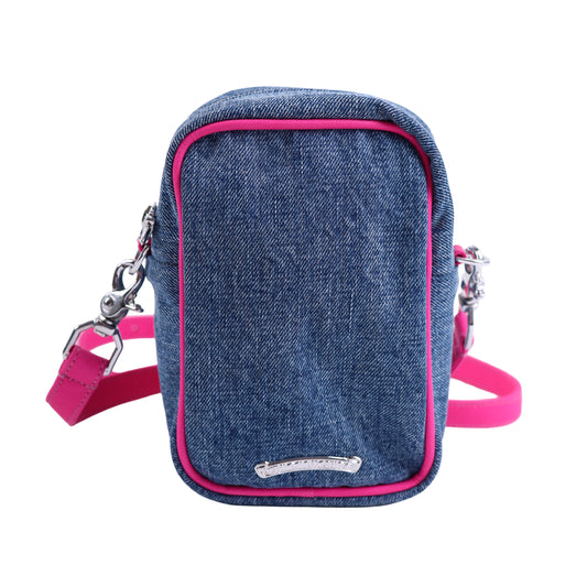 CHROME HEARTS DENIM PATCH TAKA BAG