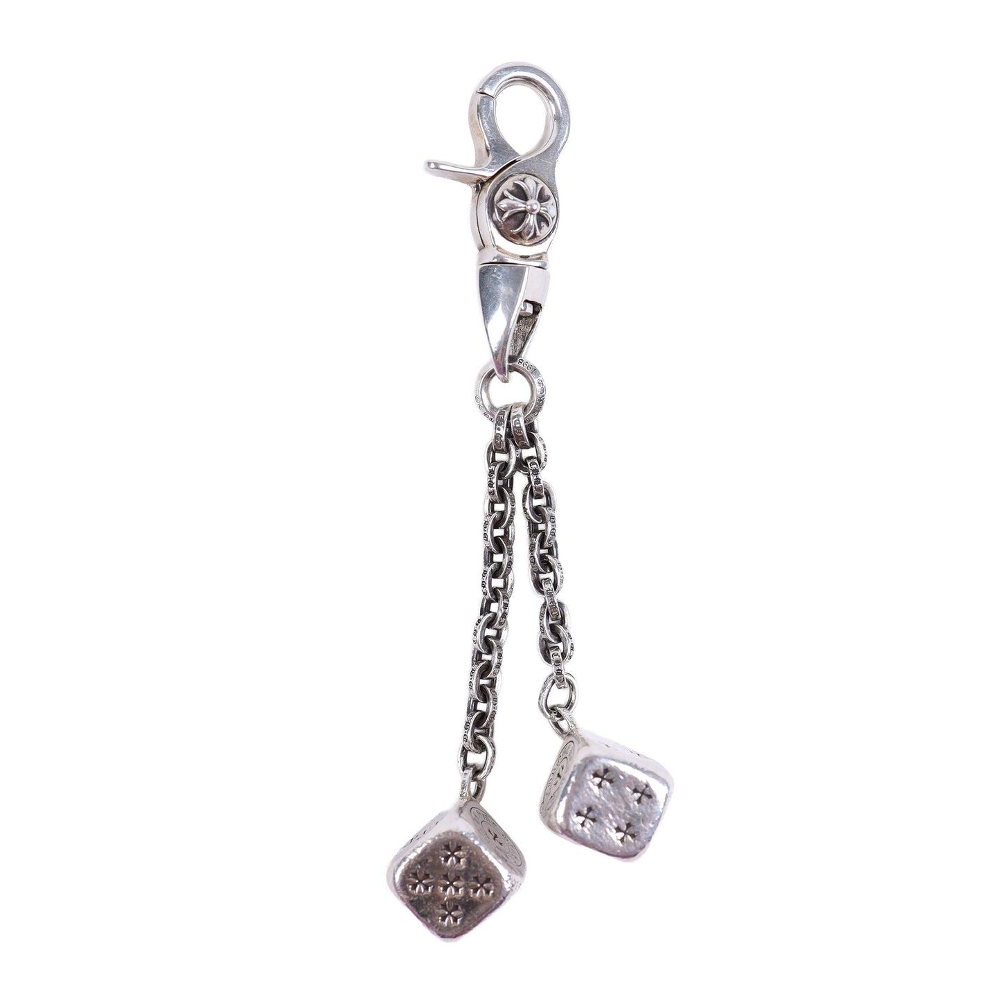 LOBSTER CLASP DICE KEYCHAIN