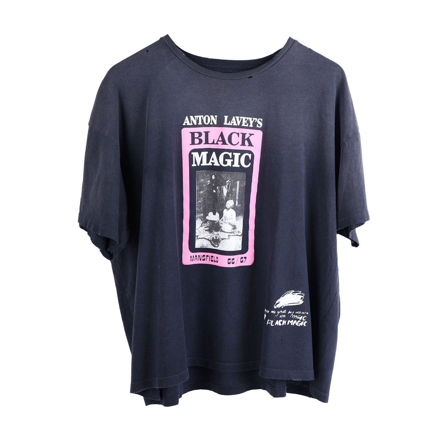 ANTON LEVY BLACK MAGIC PINK PALY T-SHIRT