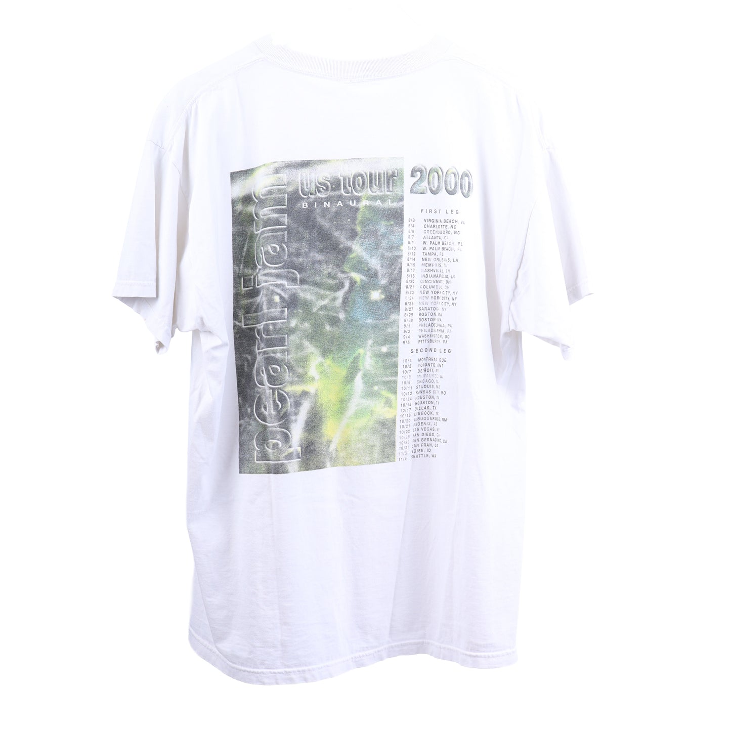 Pearl Jam Binaural White Tee