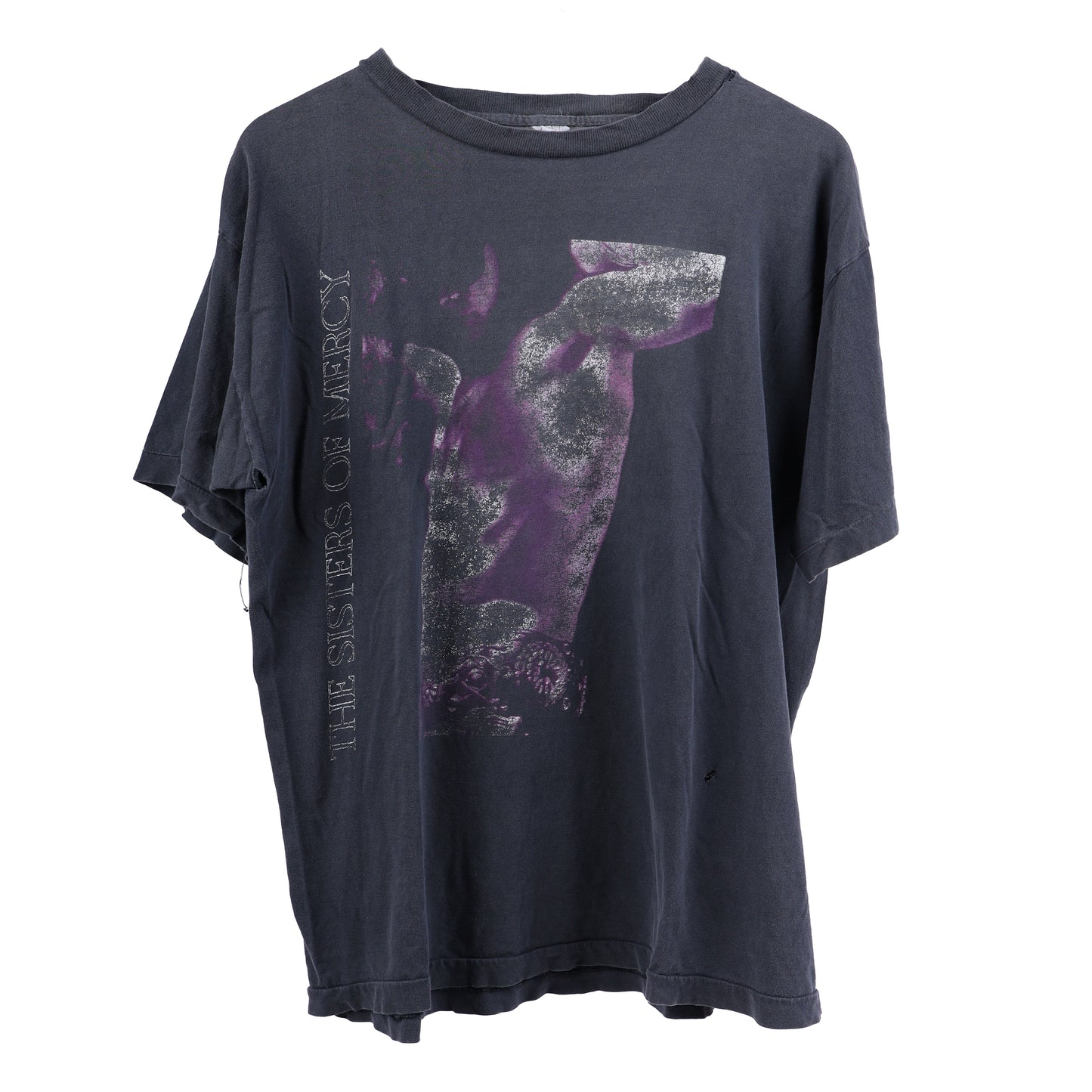 VINTAGE FADED PURPLE SISTERS OF MERCY T-SHIRT