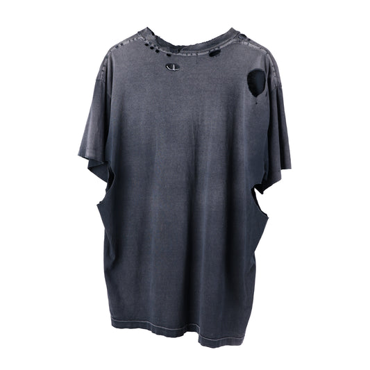 Thrashed Black ERD Pocket Tee