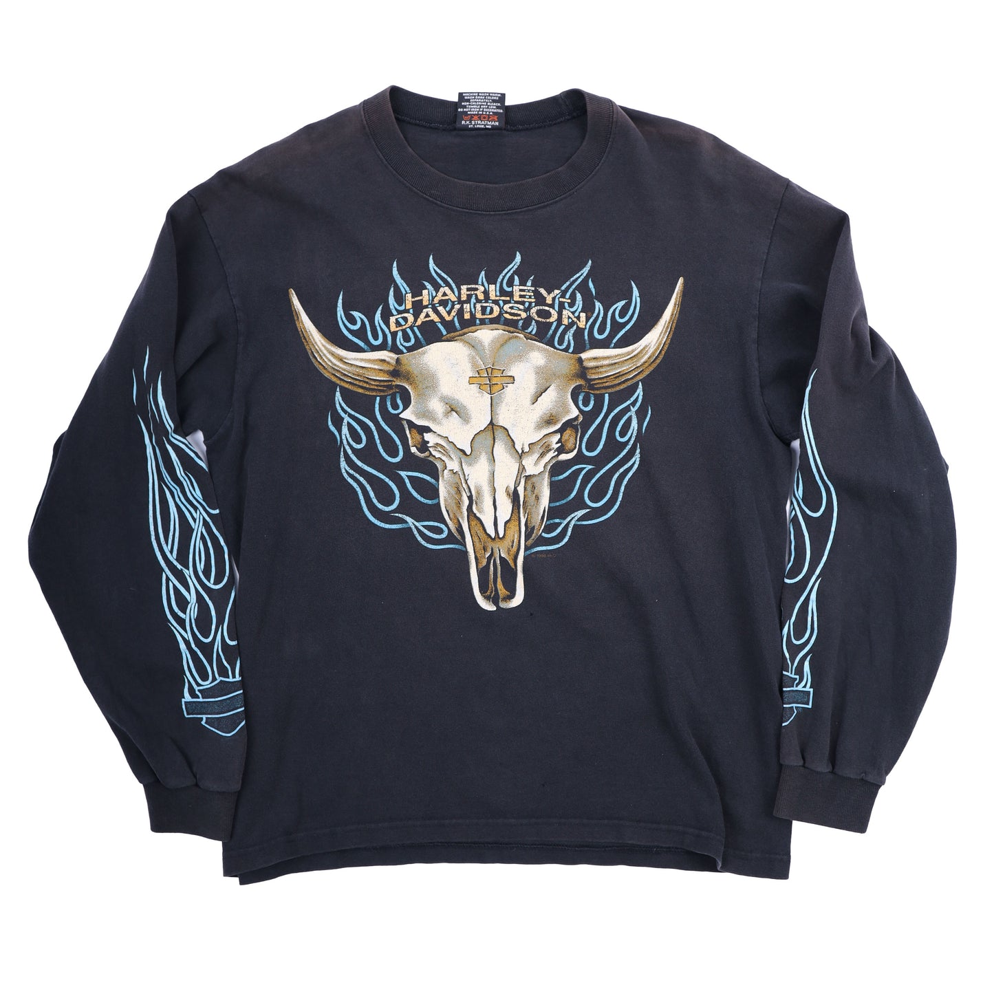ARIZONA HARLEY DAVIDSON FLAME LONG SLEEVE