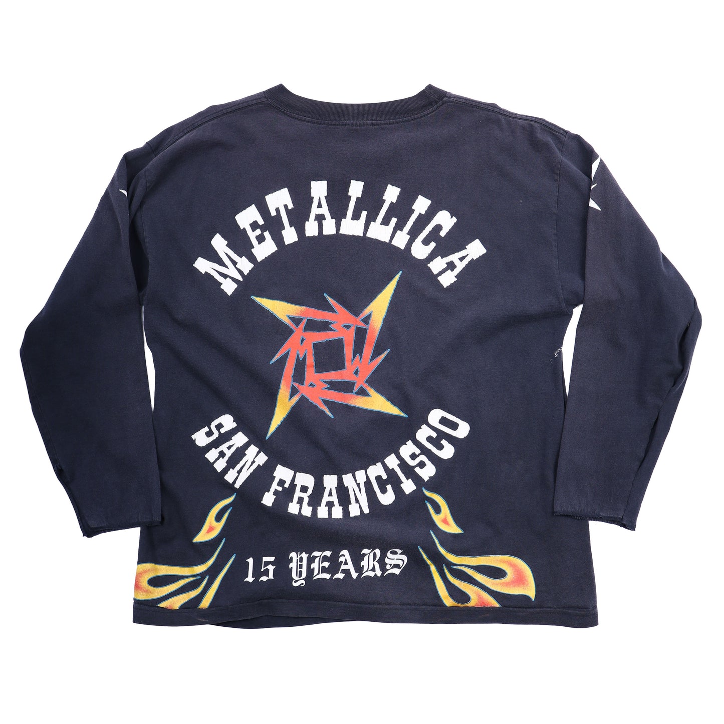 VINTAGE METALLICA SAN FRANCISCO TOUR LONG SLEEVE T-SHIRT