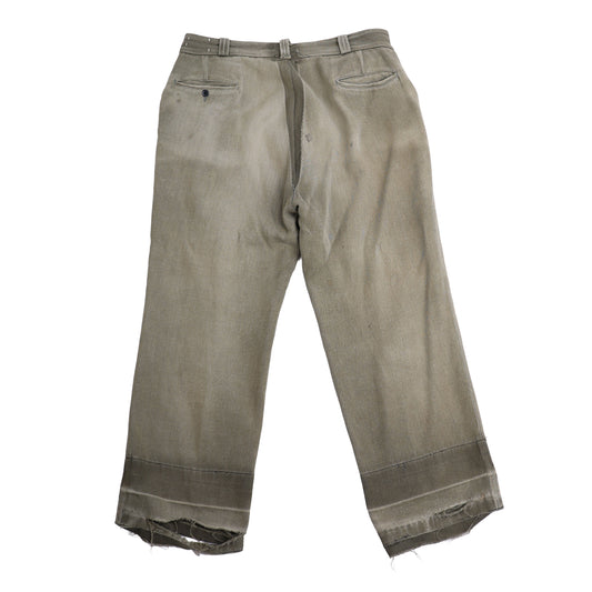 GREEN 1950S TRUE VINTAGE WORK PANTS
