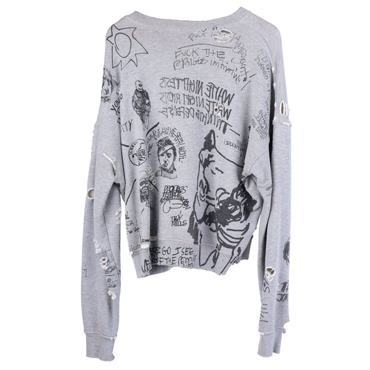 PALY HOLLYWOOD I LOVE NORTH BEACH SWEATER