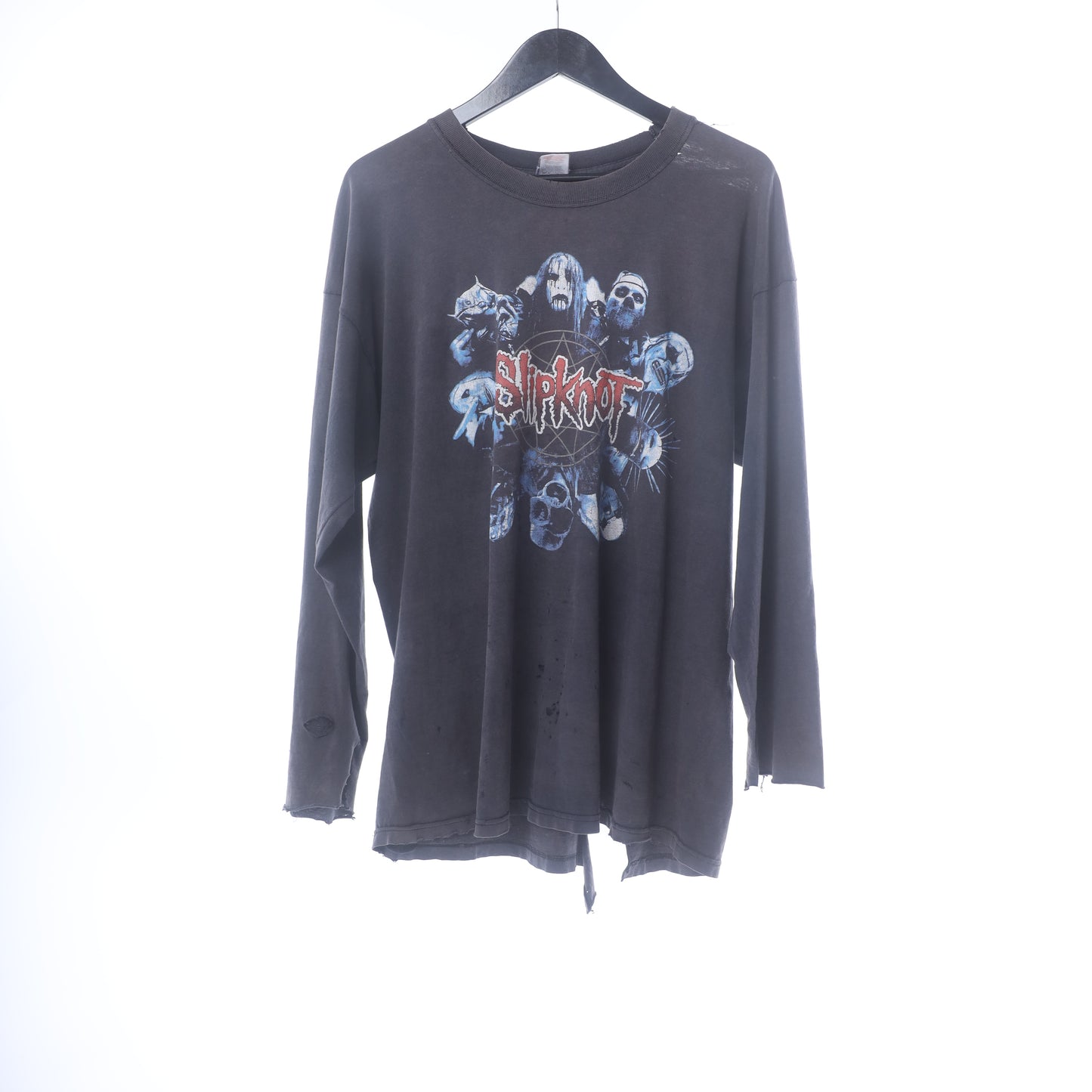 VINTAGE THRASHED FADED SLIPKNOT TOUR TEE