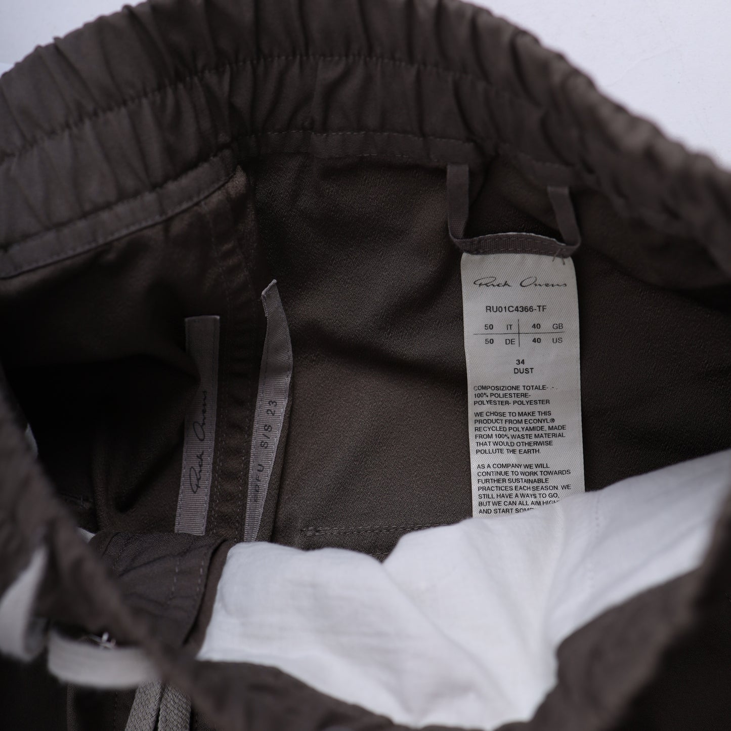 RICK OWENS BELA PANTS BROWN