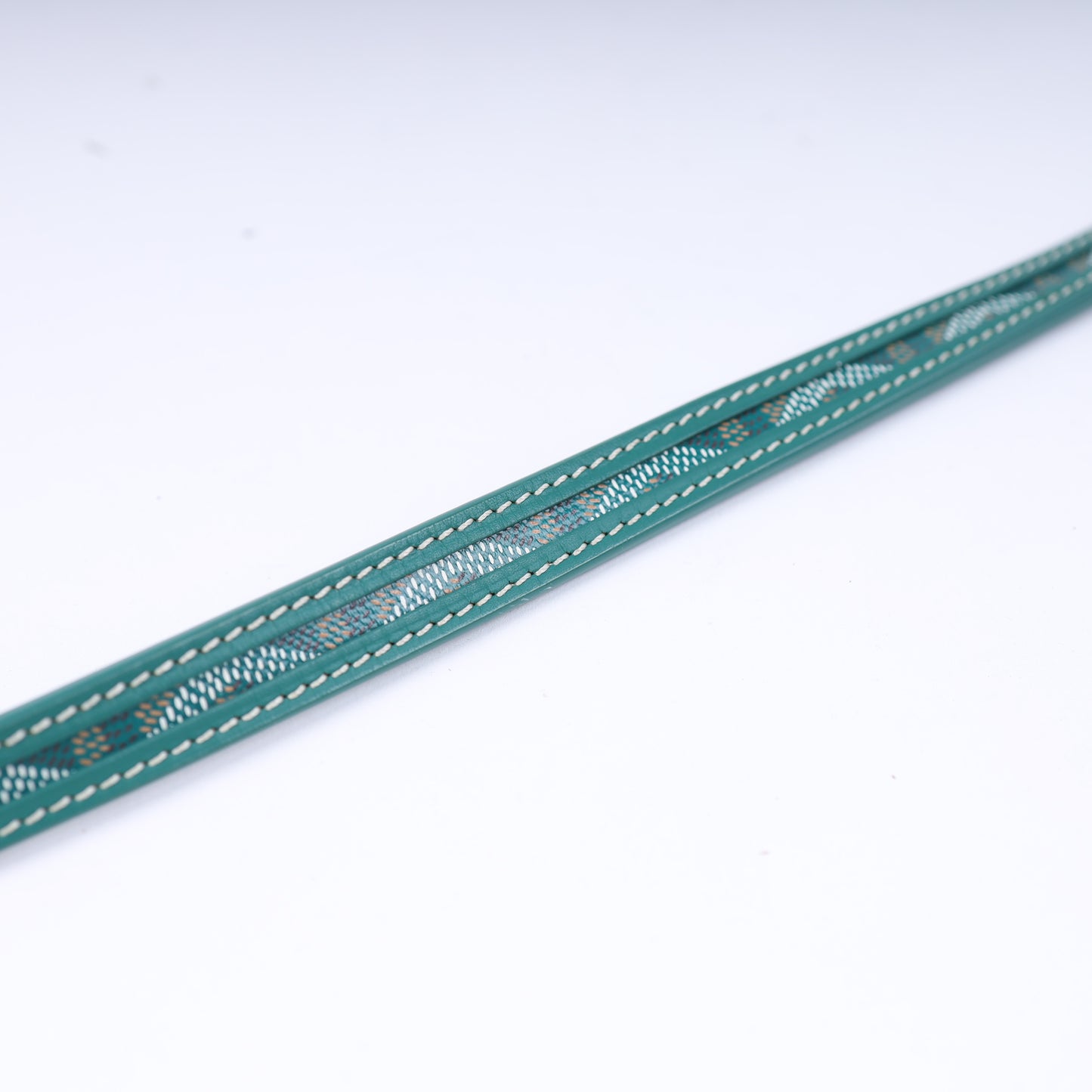 GOYARD GREEN DOG LEASH