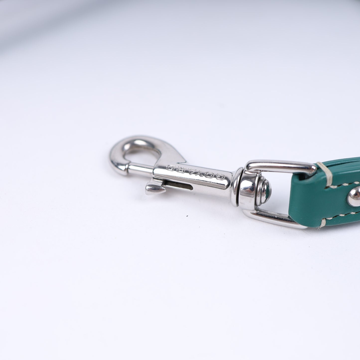 GOYARD GREEN DOG LEASH
