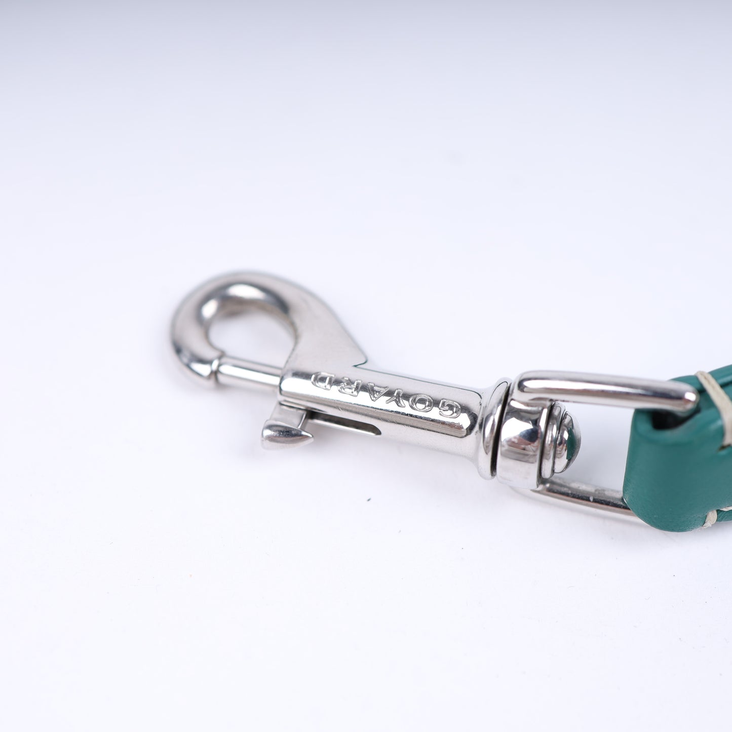 GOYARD GREEN DOG LEASH
