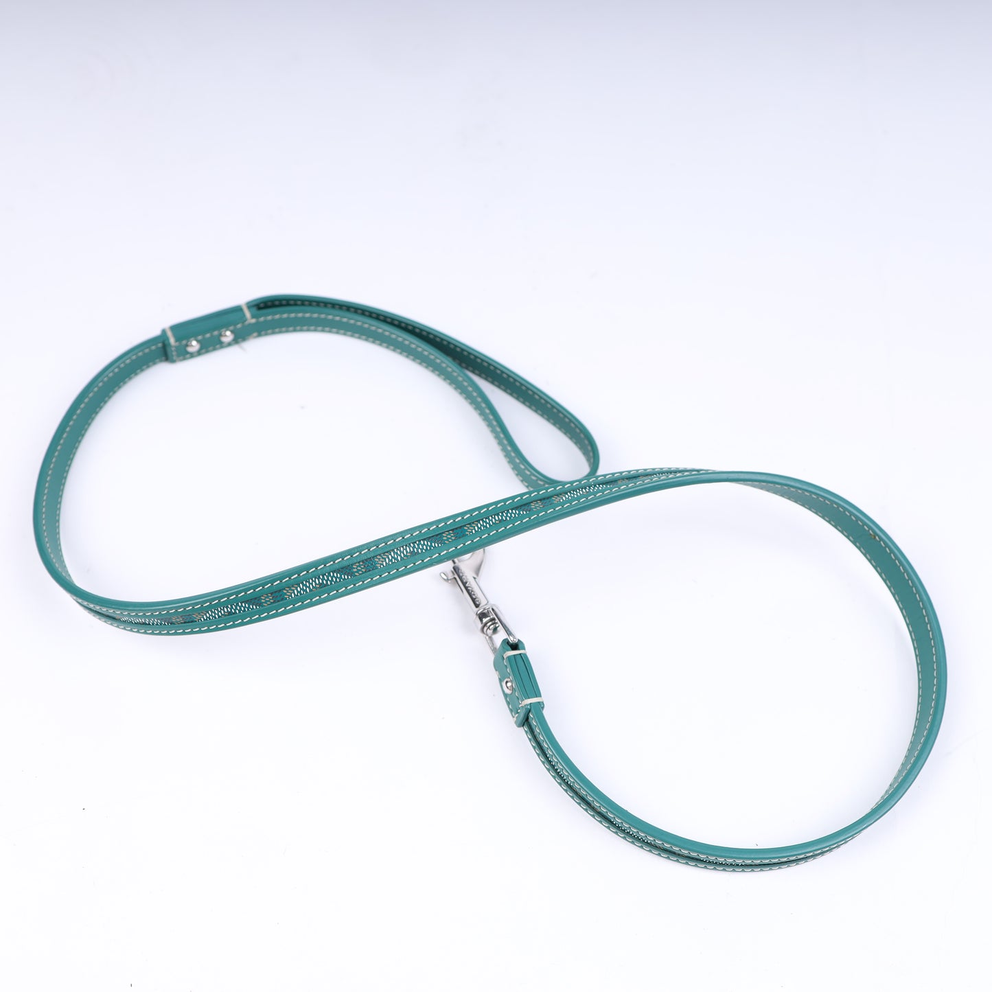 GOYARD GREEN DOG LEASH