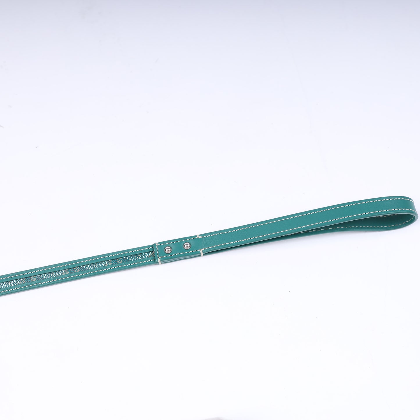 GOYARD GREEN DOG LEASH