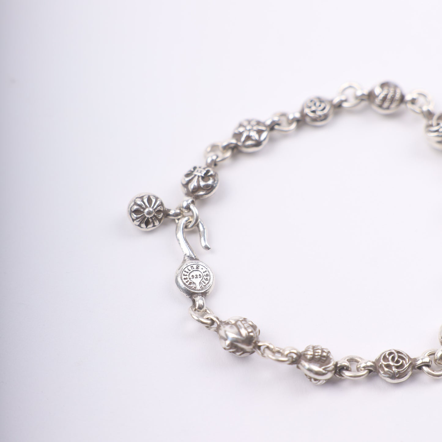 Chrome Hearts Adjustable Multi Ball Motif Bracelet
