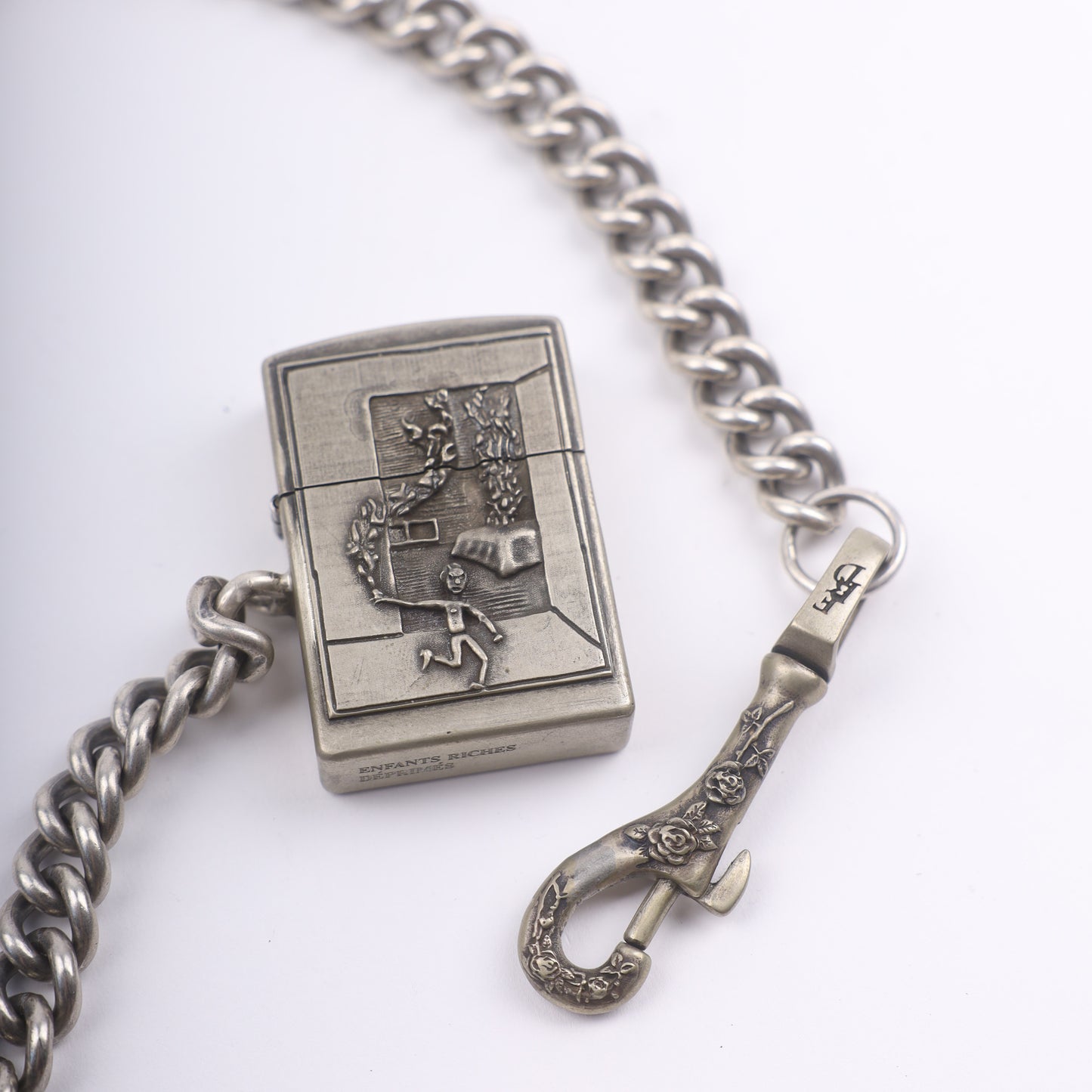 Enfants Riches Deprimes Bedroom Burning Zippo Wallet Chain