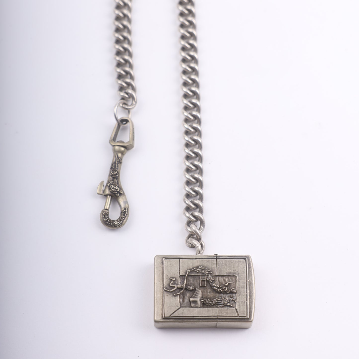 Enfants Riches Deprimes Bedroom Burning Zippo Wallet Chain