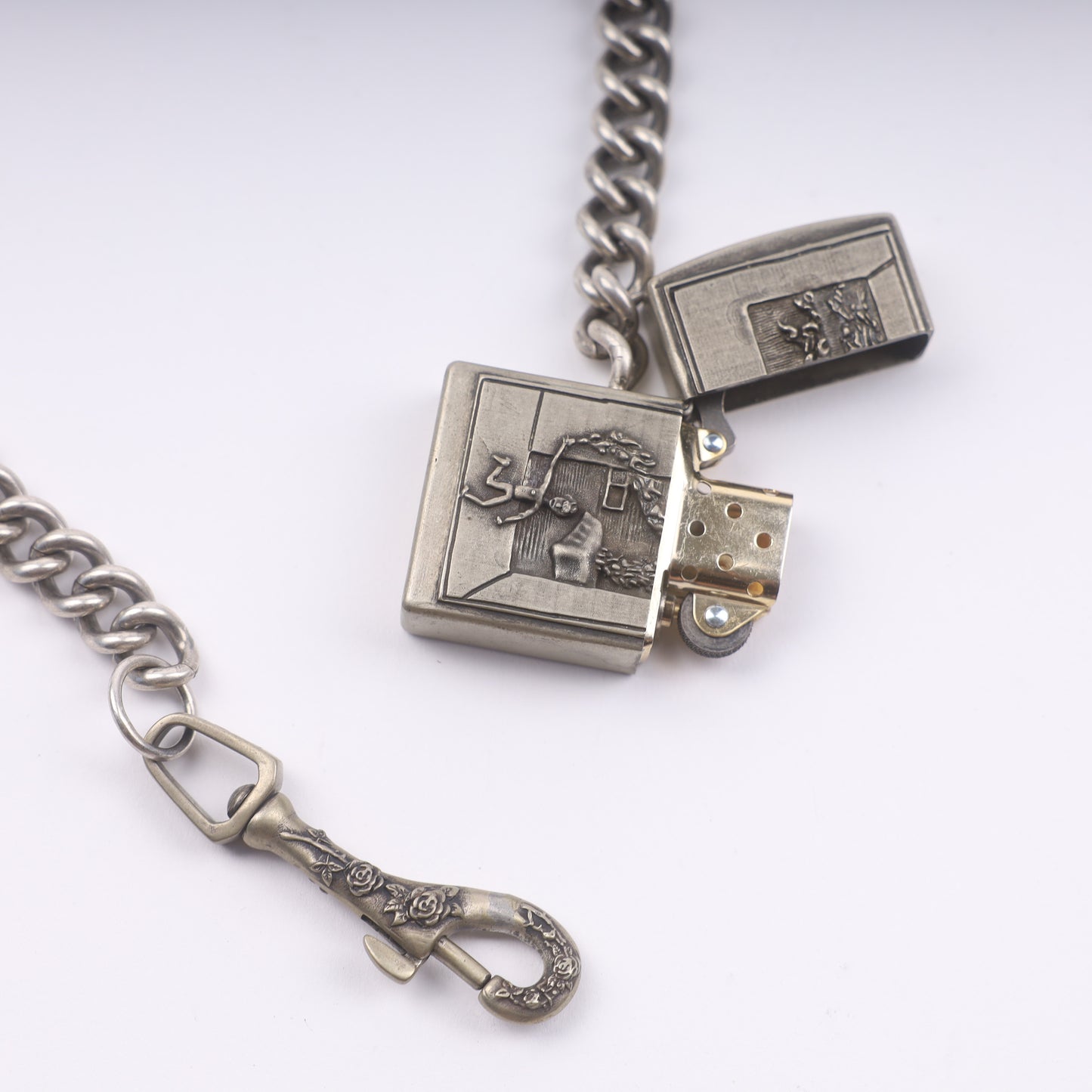 Enfants Riches Deprimes Bedroom Burning Zippo Wallet Chain