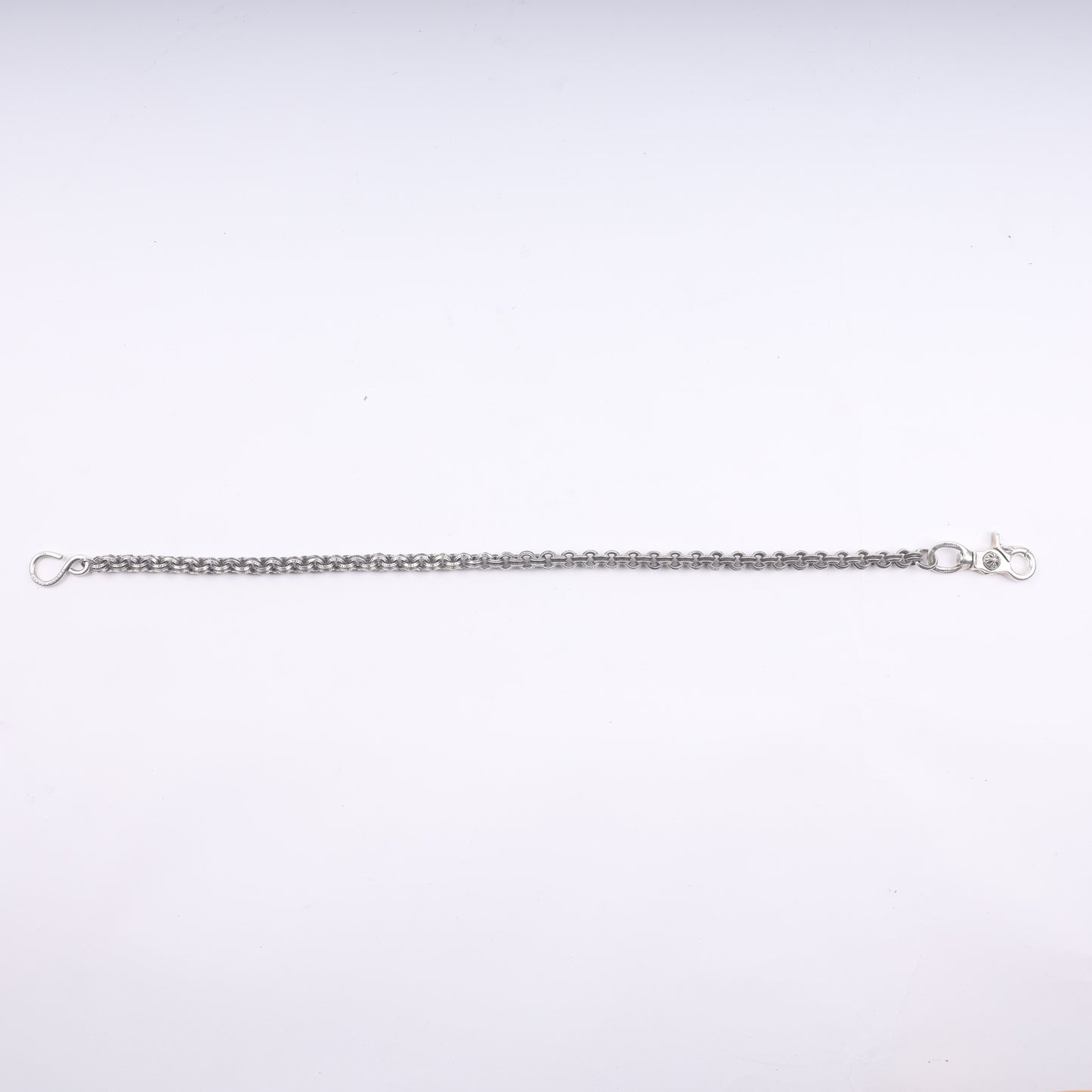 Chrome Hearts 24inch Long Double B Ring Wallet Chain