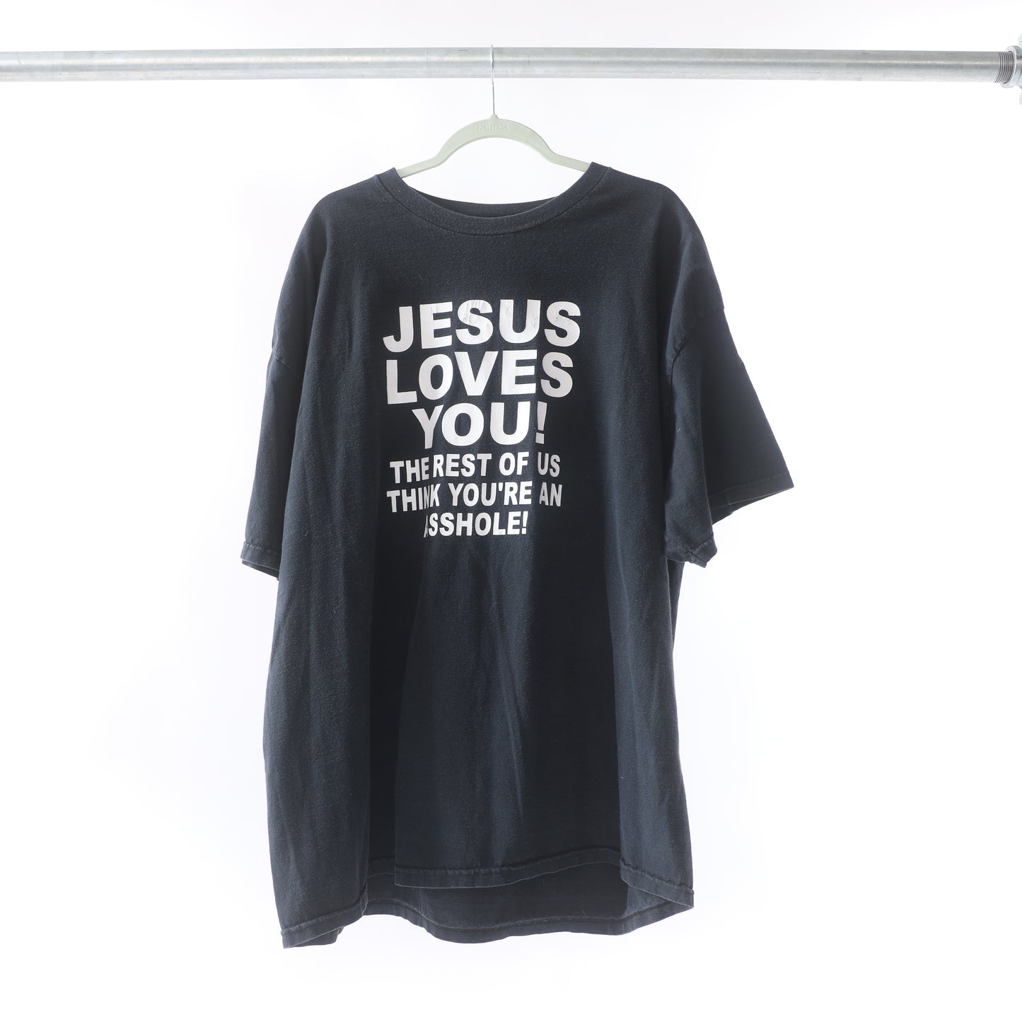 JESUS LOVES YOU, THE REST OF US THINK YOU'RE AN ASSHOLE VINTAGE T-SHIRT