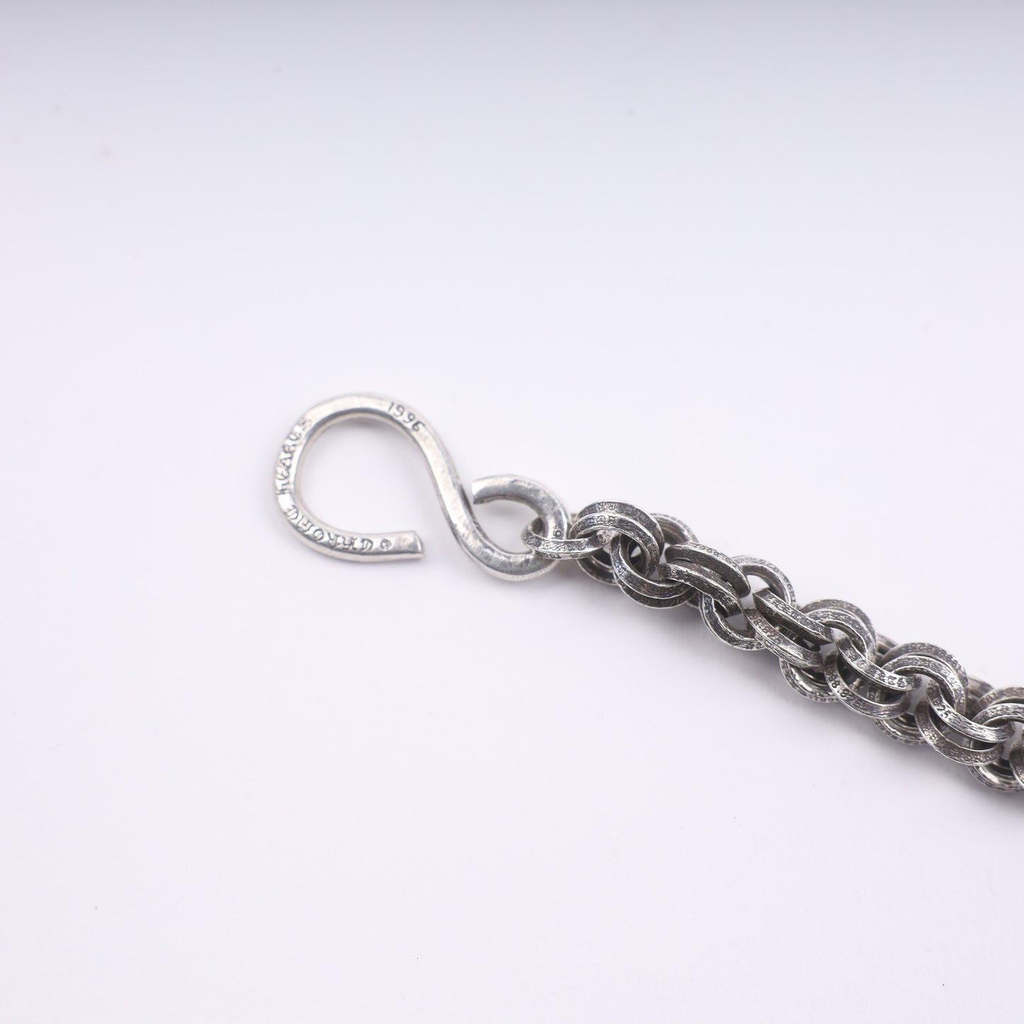 Chrome Hearts 24inch Long Double B Ring Wallet Chain
