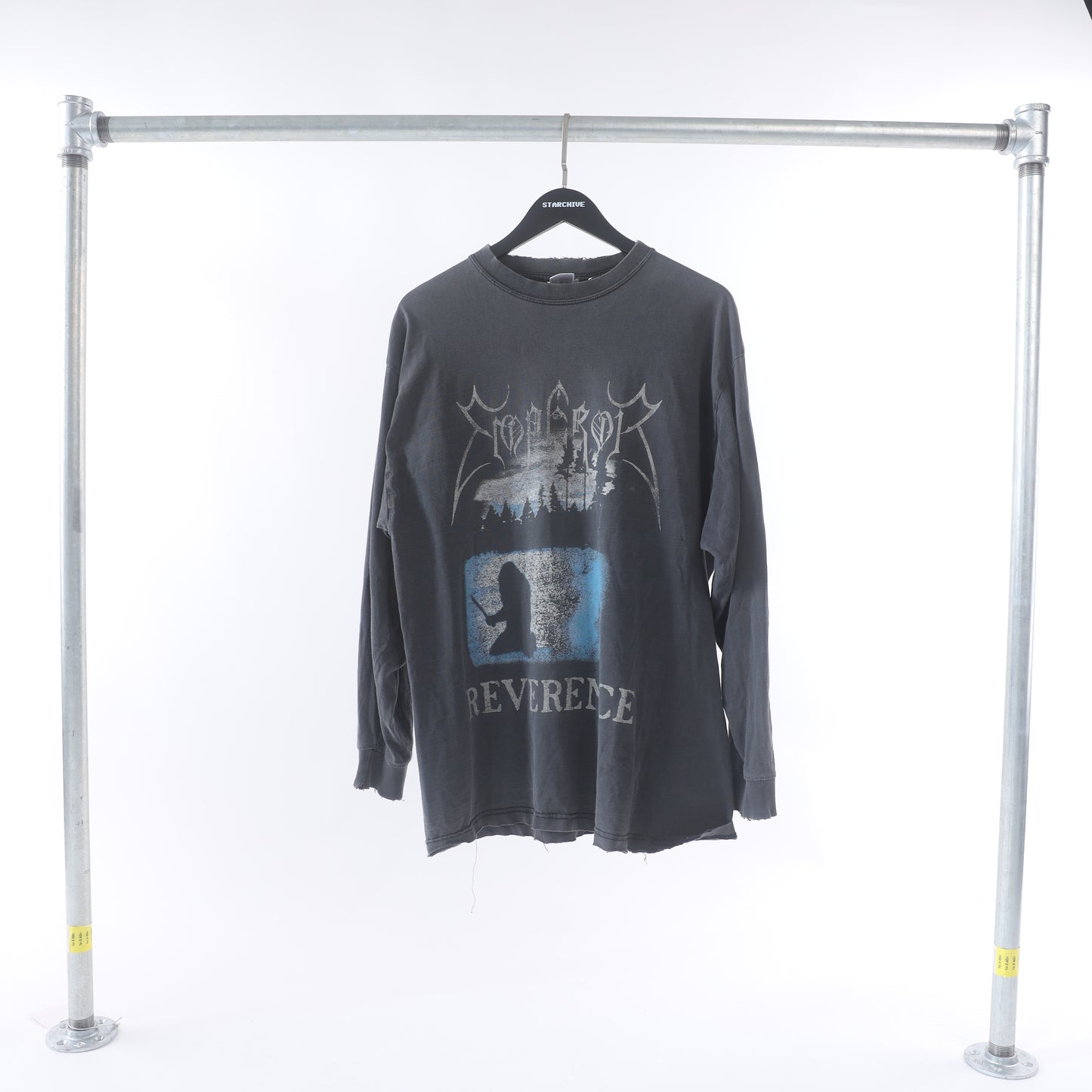 Vintage Emperor Dual Graphic Long Sleeve Shirt
