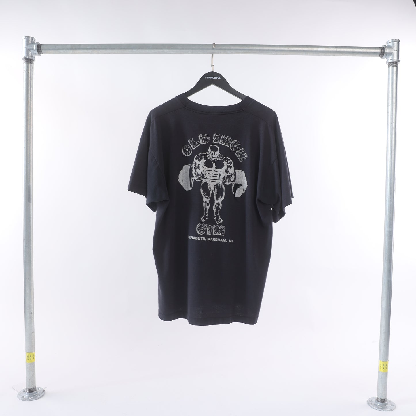 Vintage Show Us Your Tits Old Iron Gym T-Shirt