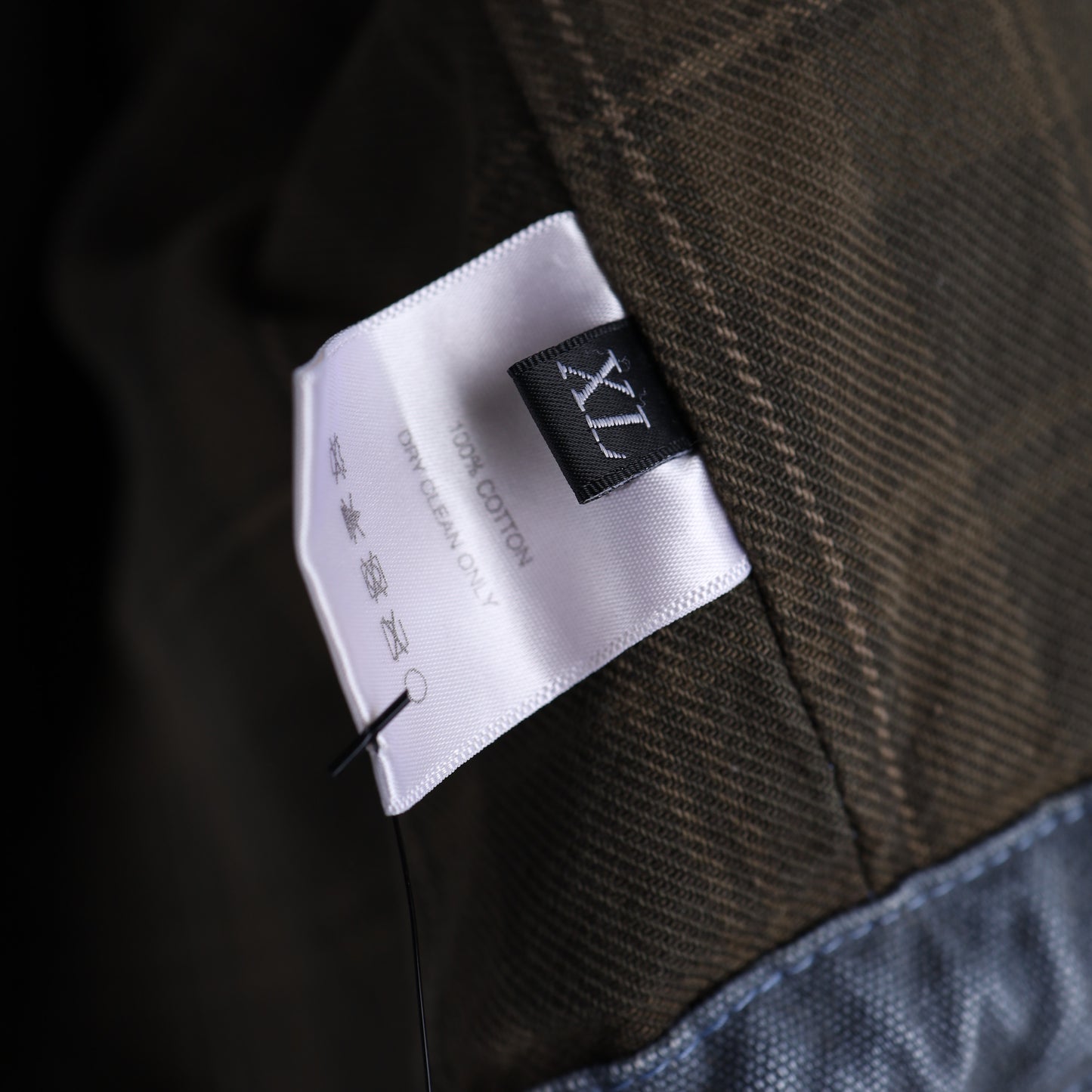 ERD GREY SCREENPRINTED PARKA