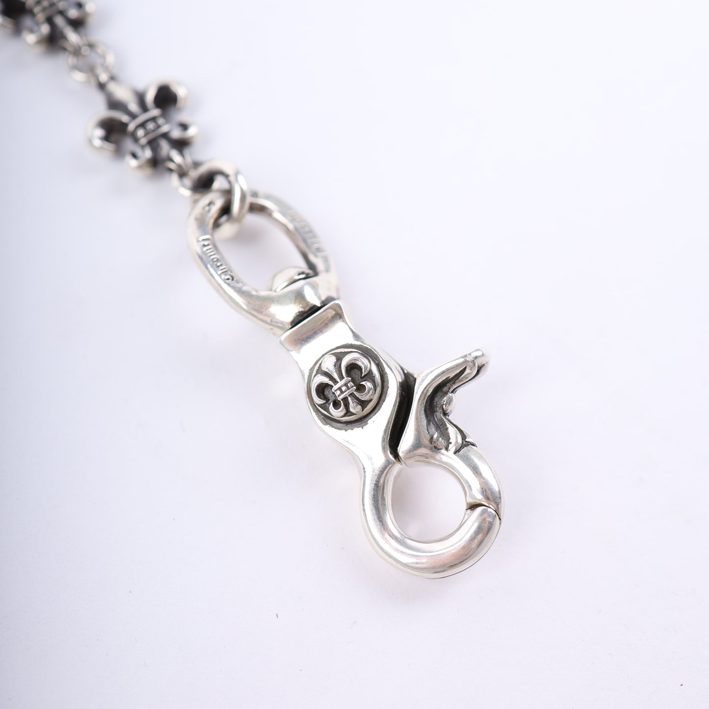 CHROME HEARTS FLEUR DE LIS WALLET CHAIN 11 LINK