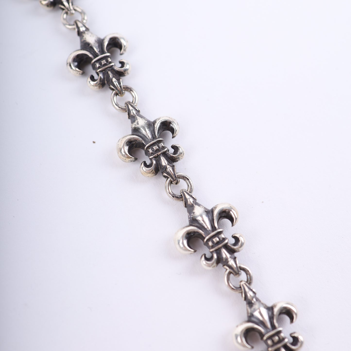 CHROME HEARTS FLEUR DE LIS WALLET CHAIN 11 LINK