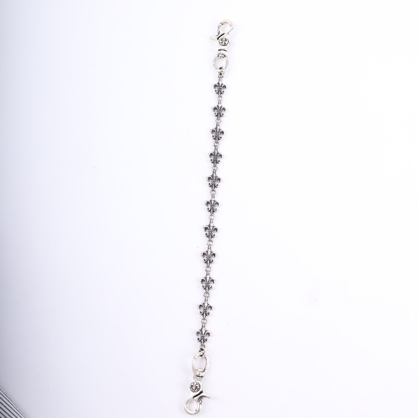 CHROME HEARTS FLEUR DE LIS WALLET CHAIN 11 LINK