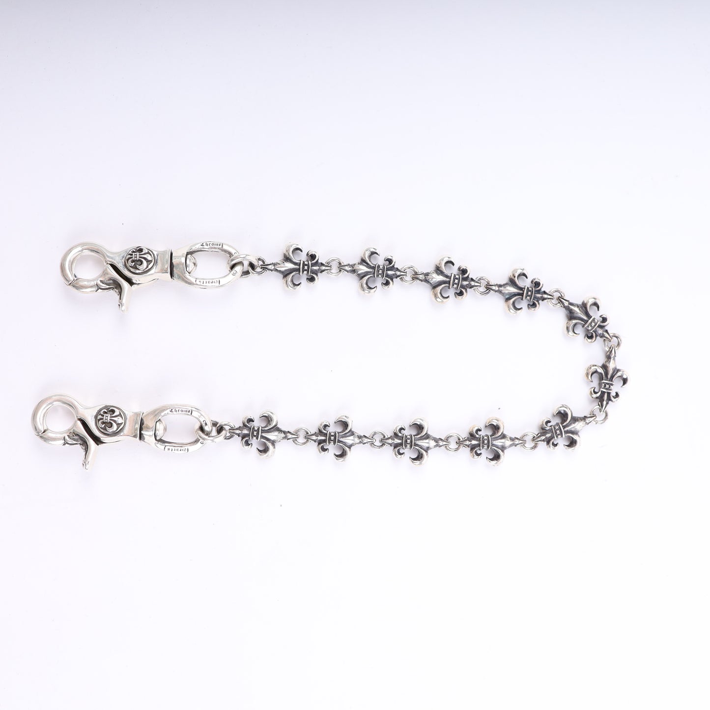 CHROME HEARTS FLEUR DE LIS WALLET CHAIN 11 LINK