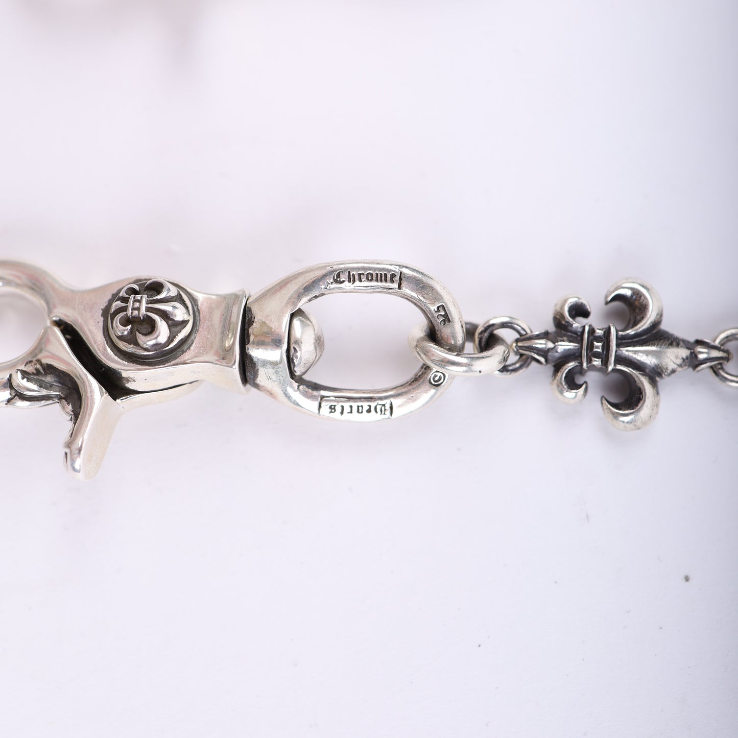 CHROME HEARTS FLEUR DE LIS WALLET CHAIN 11 LINK