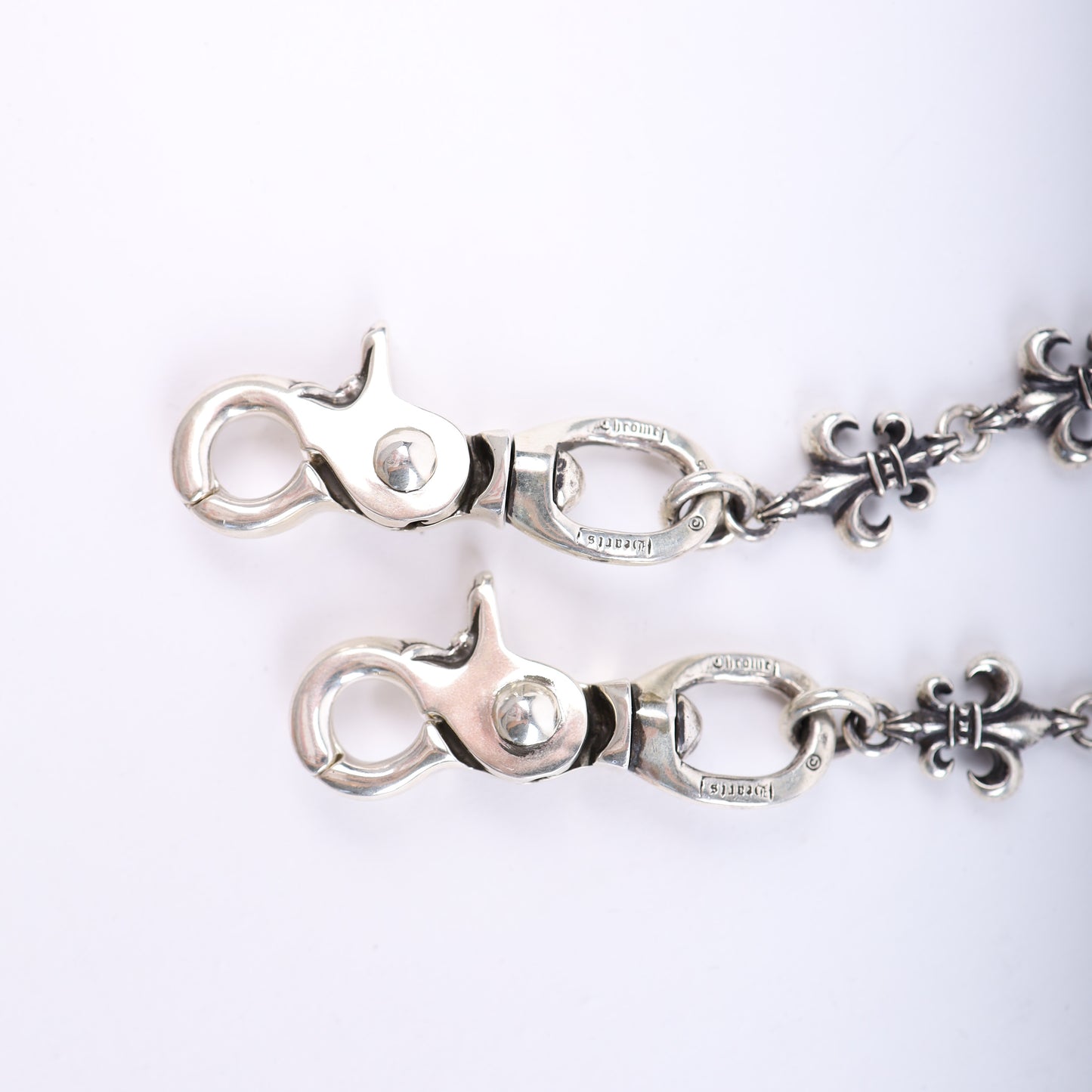 CHROME HEARTS FLEUR DE LIS WALLET CHAIN 11 LINK