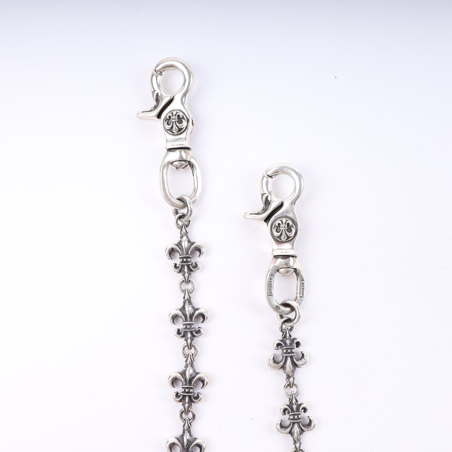 CHROME HEARTS FLEUR DE LIS WALLET CHAIN 11 LINK