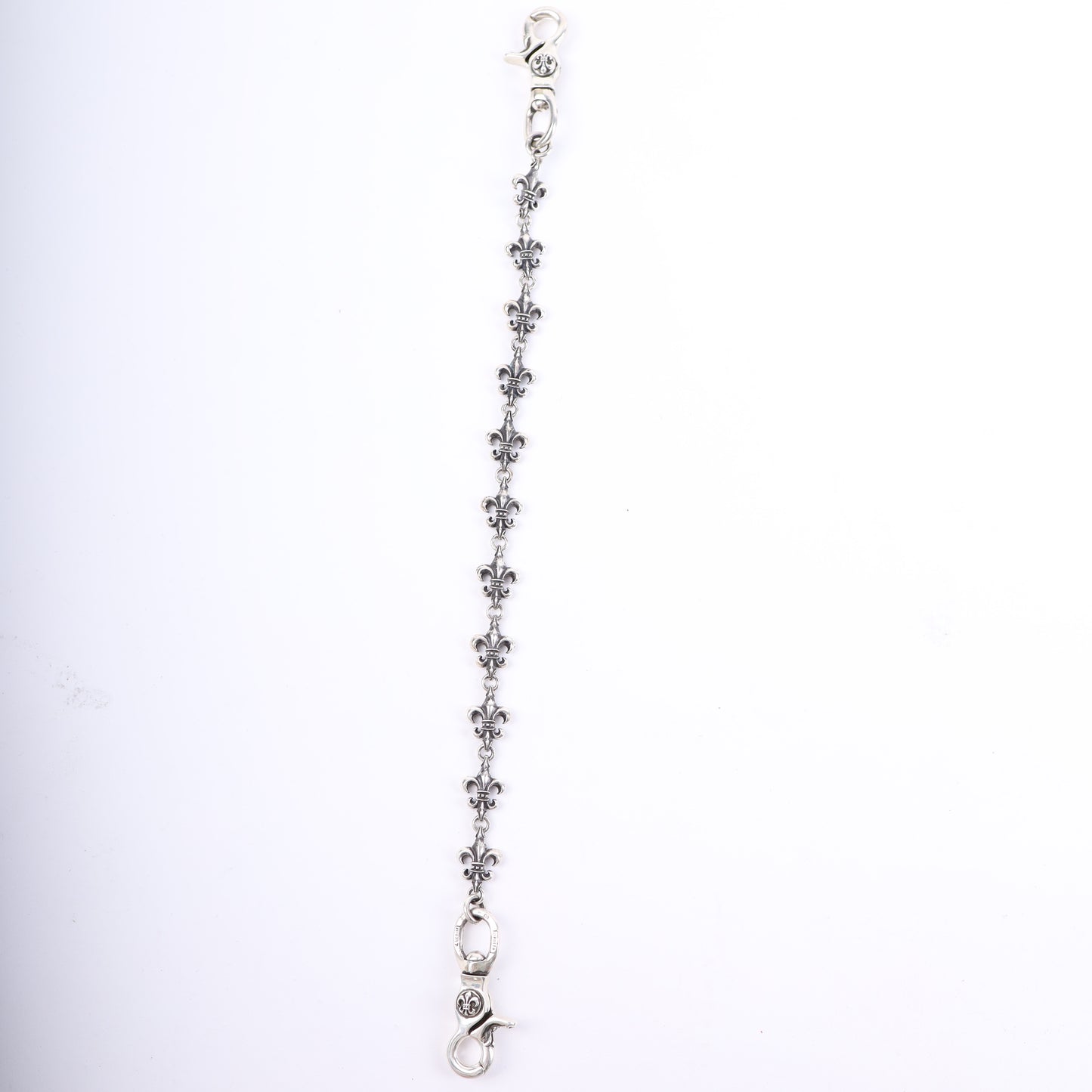 CHROME HEARTS FLEUR DE LIS WALLET CHAIN 11 LINK