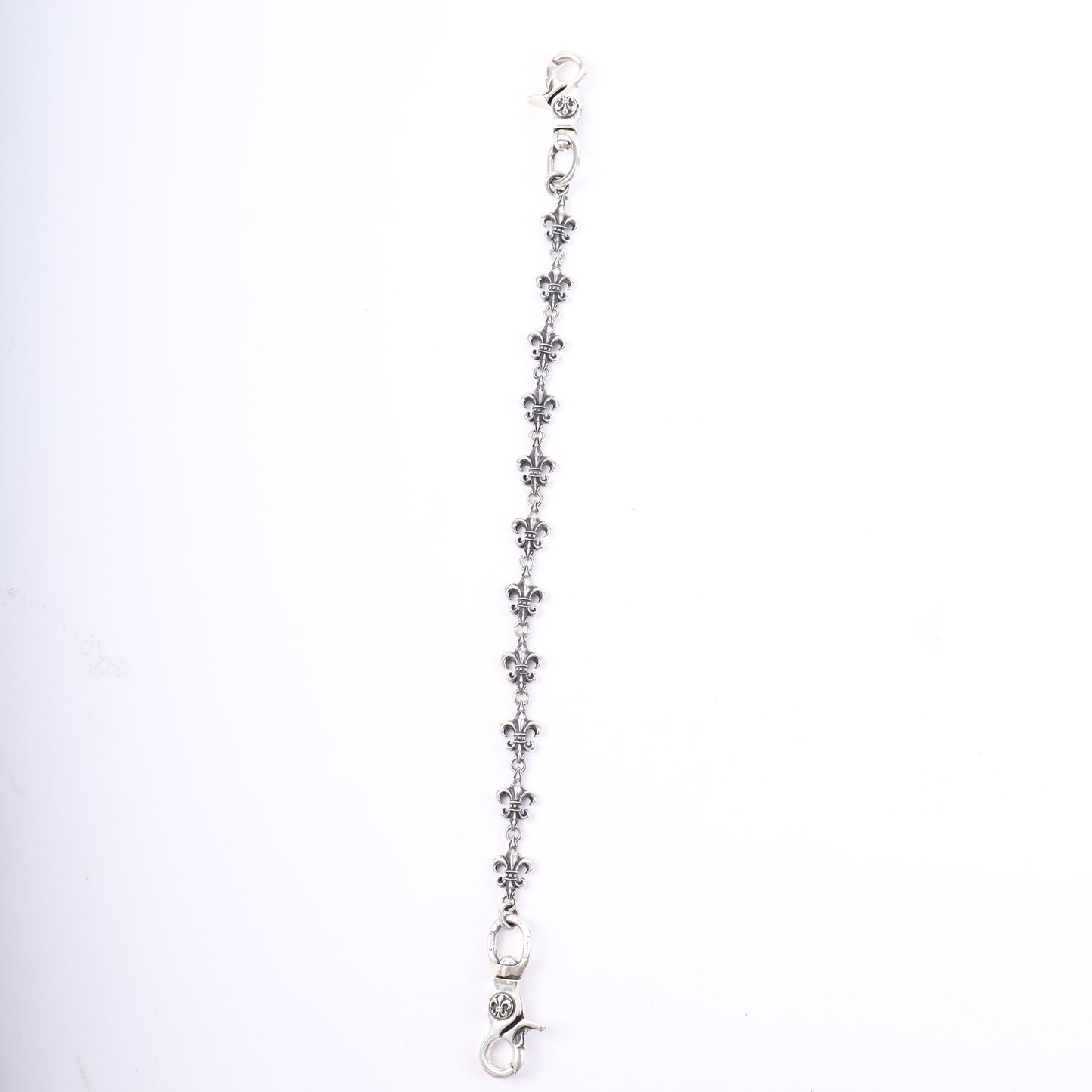 CHROME HEARTS FLEUR DE LIS WALLET CHAIN 11 LINK