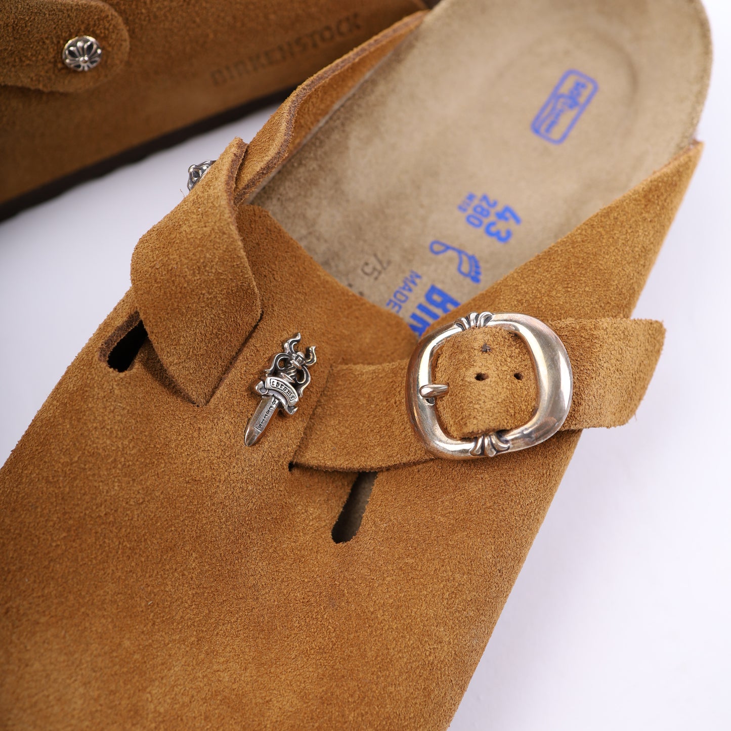 CHROME HEARTS BIRKENSTOCK BOSTON CLOG 43 BRAND NEW