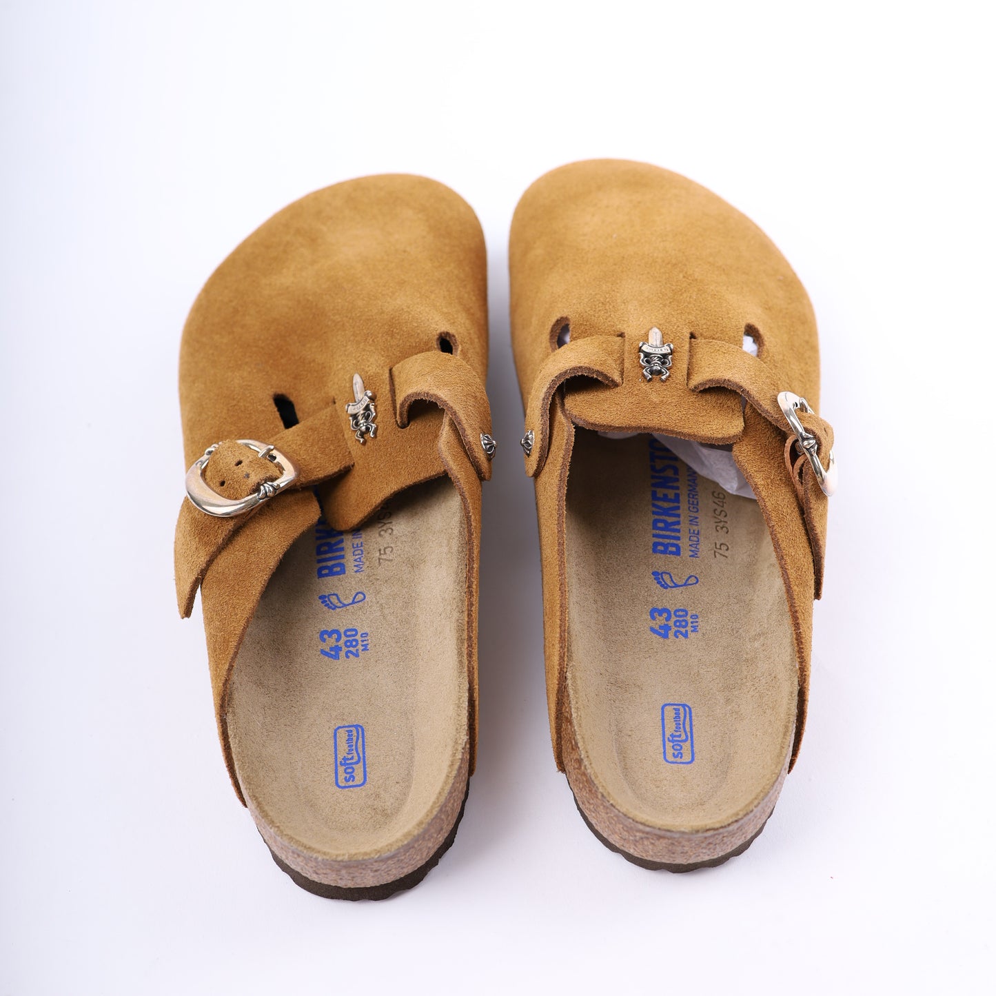 CHROME HEARTS BIRKENSTOCK BOSTON CLOG 43 BRAND NEW