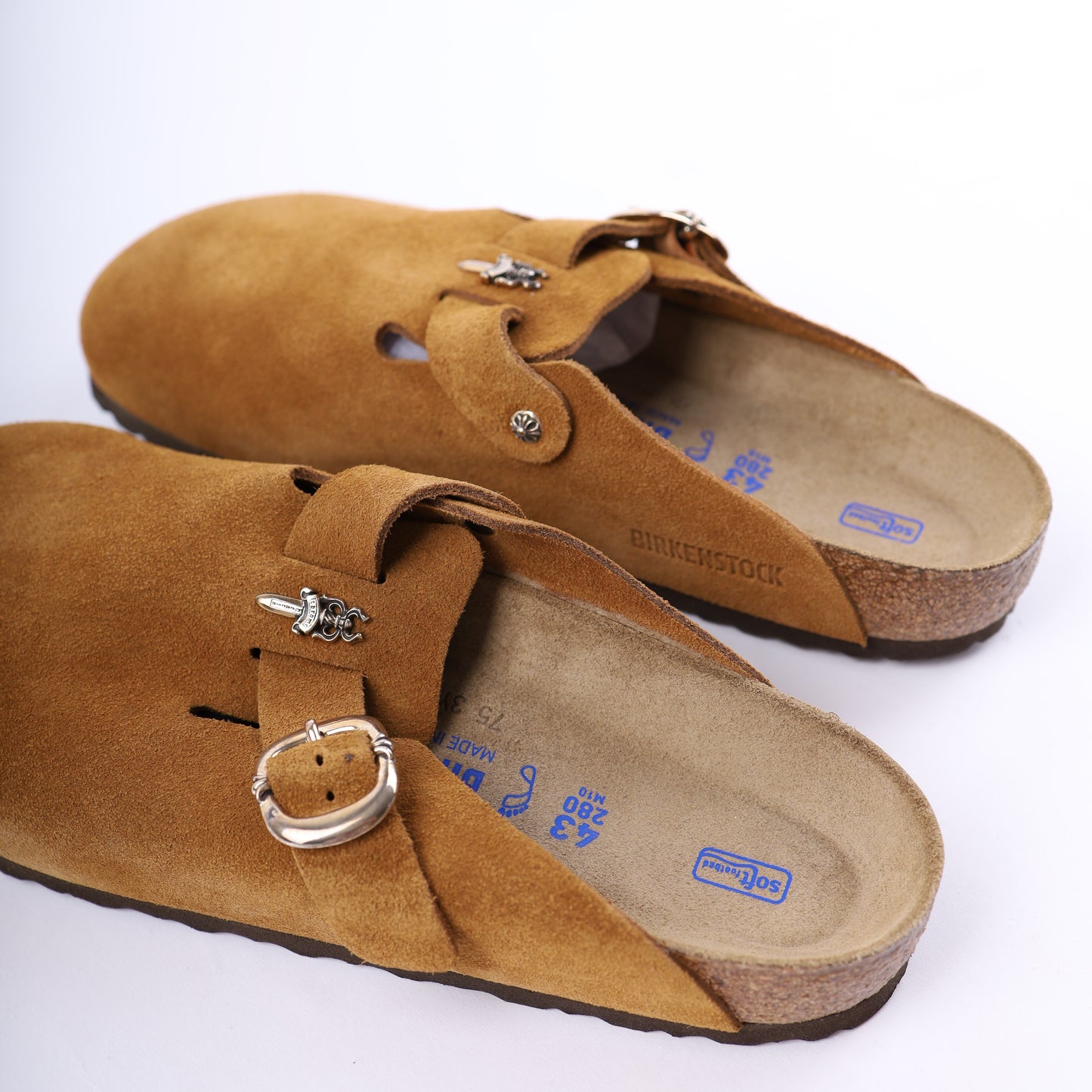 CHROME HEARTS BIRKENSTOCK BOSTON CLOG 43 BRAND NEW