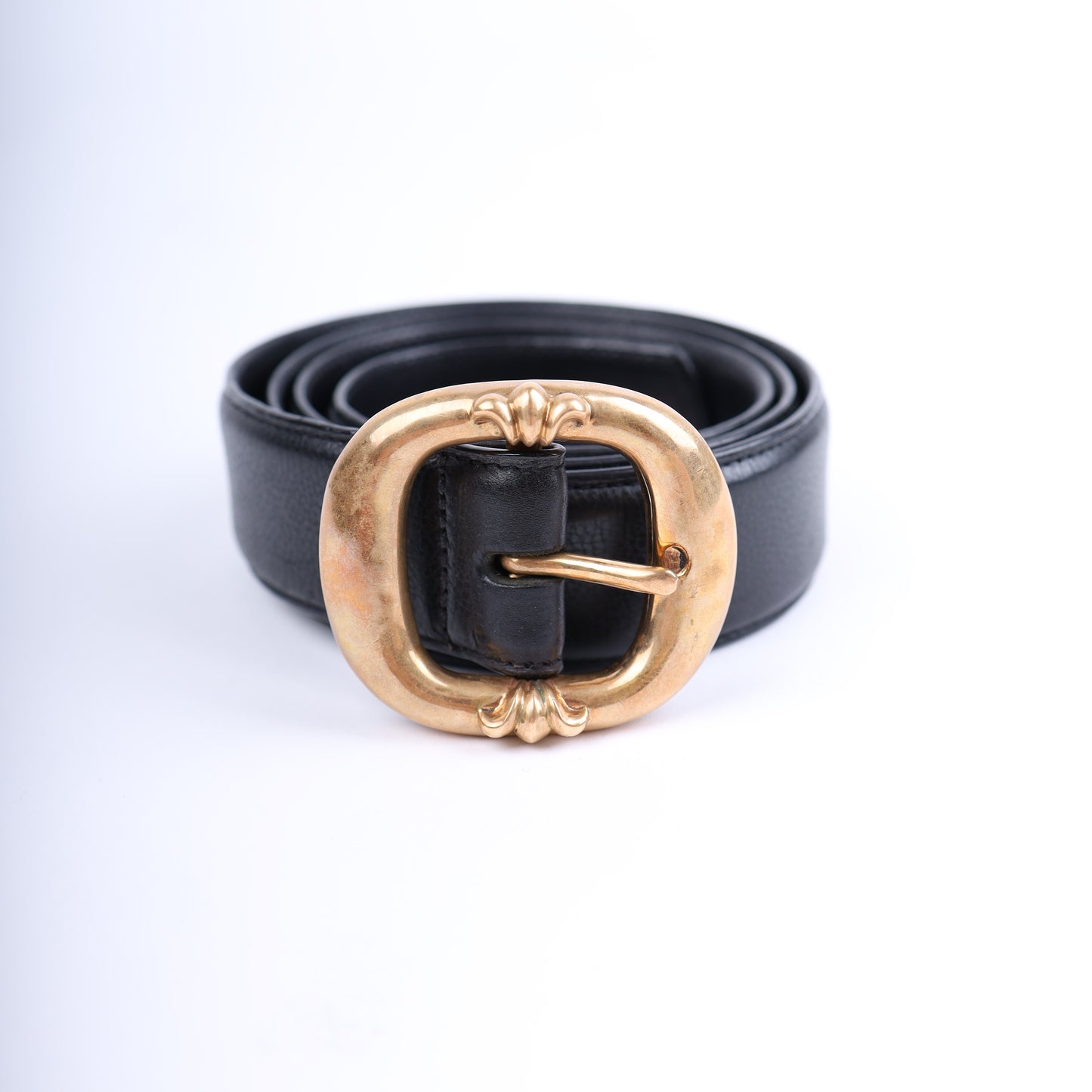 CHROME HEARTS BRONZE GUNSLINGER BELT SIZE 38