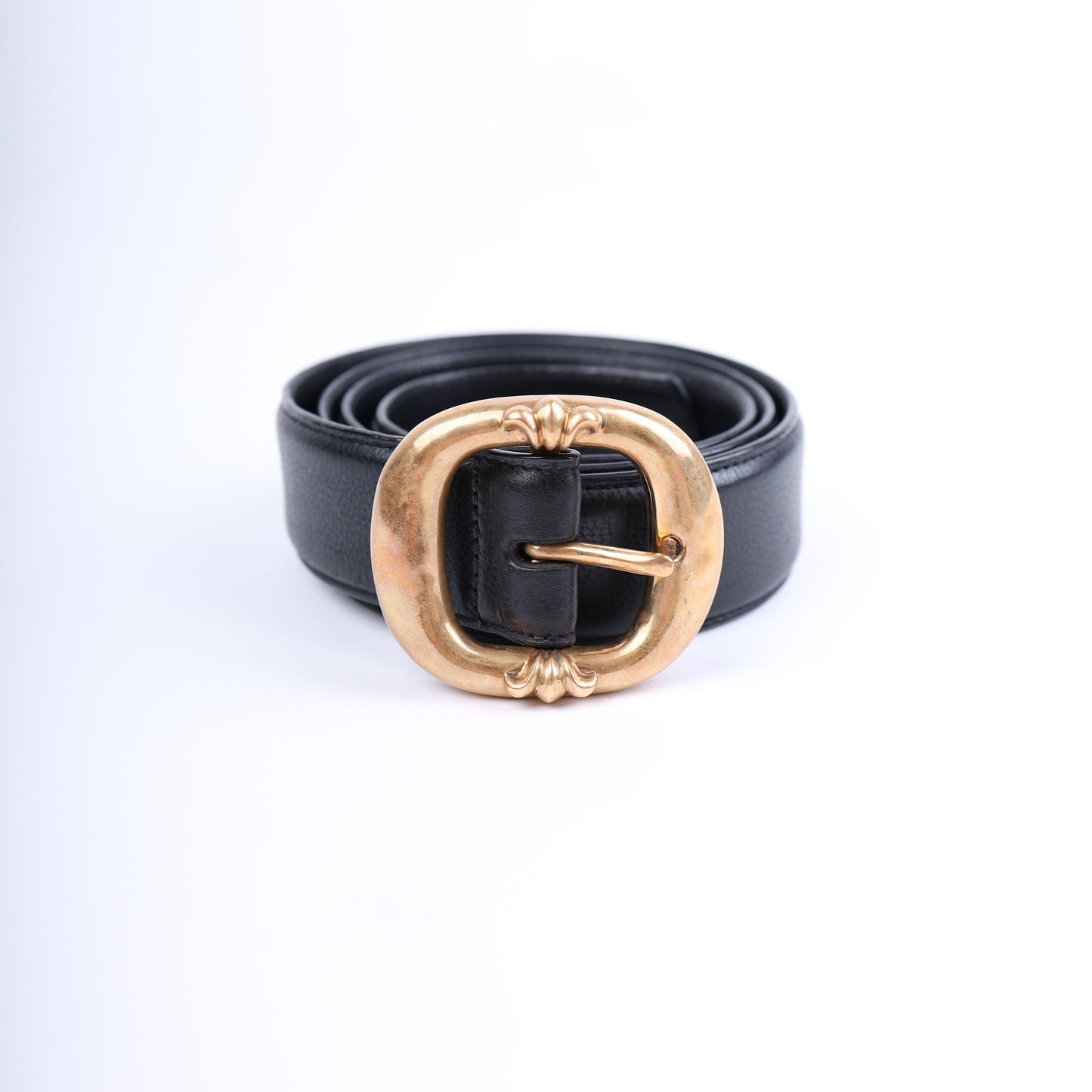 CHROME HEARTS BRONZE GUNSLINGER BELT SIZE 38