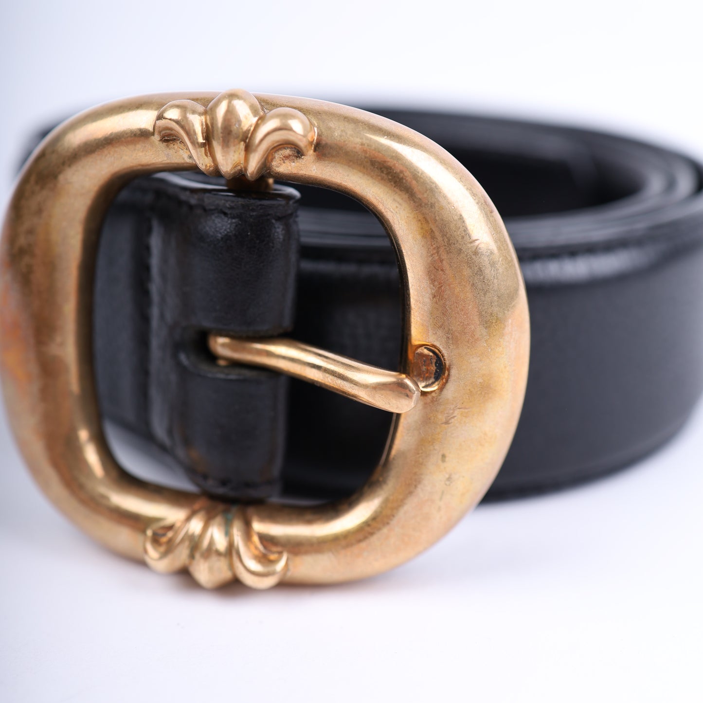 CHROME HEARTS BRONZE GUNSLINGER BELT SIZE 38