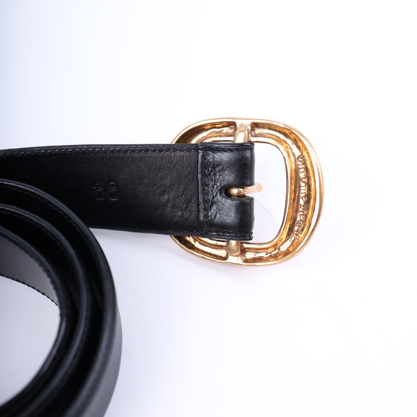CHROME HEARTS BRONZE GUNSLINGER BELT SIZE 38