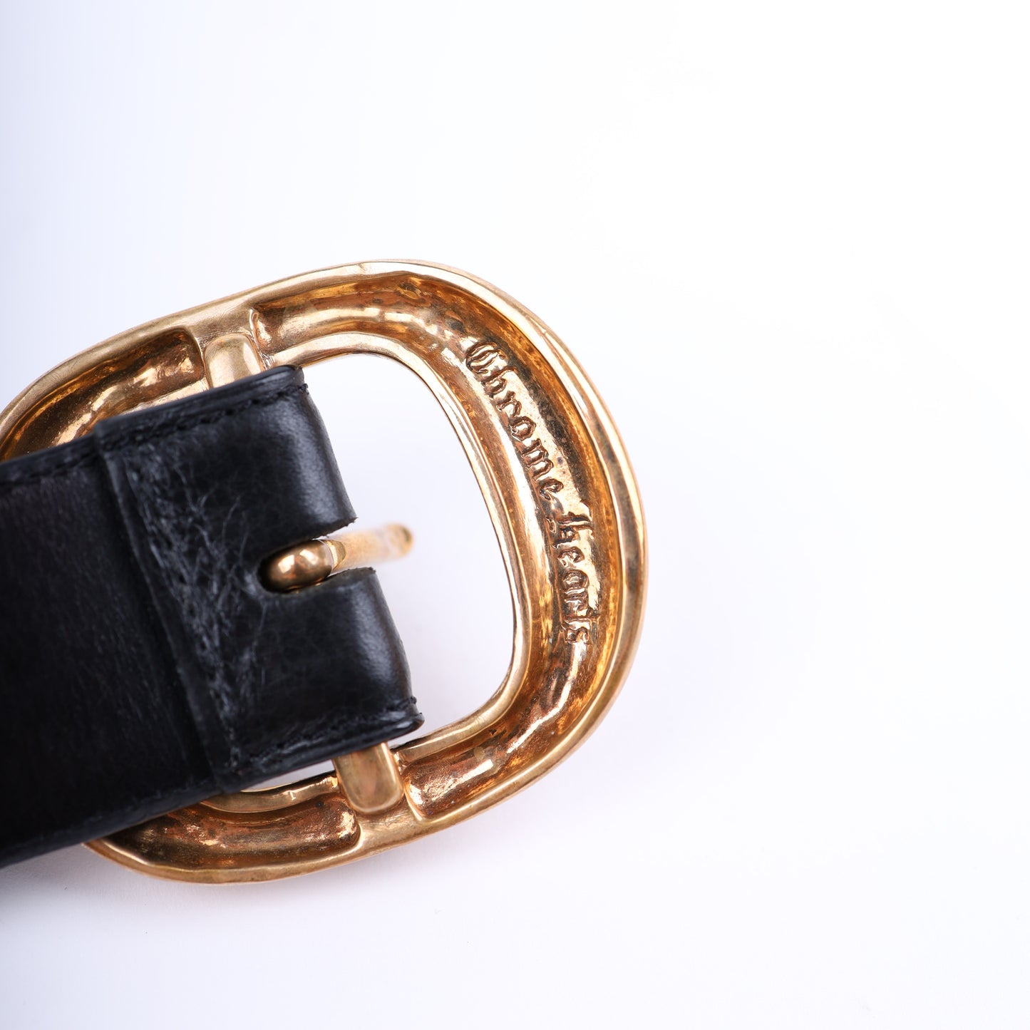 CHROME HEARTS BRONZE GUNSLINGER BELT SIZE 38