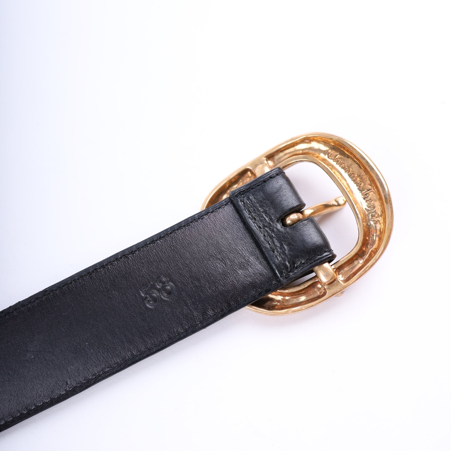 CHROME HEARTS BRONZE GUNSLINGER BELT SIZE 38