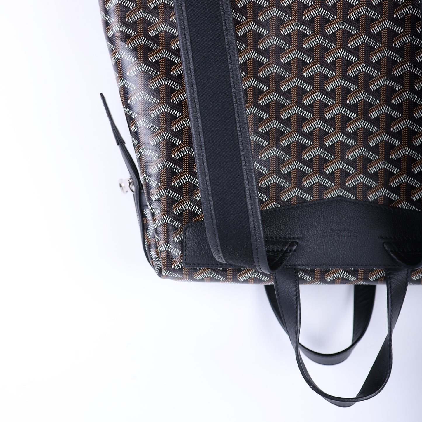 GOYARD CISALPIN BLACK BACKPACK