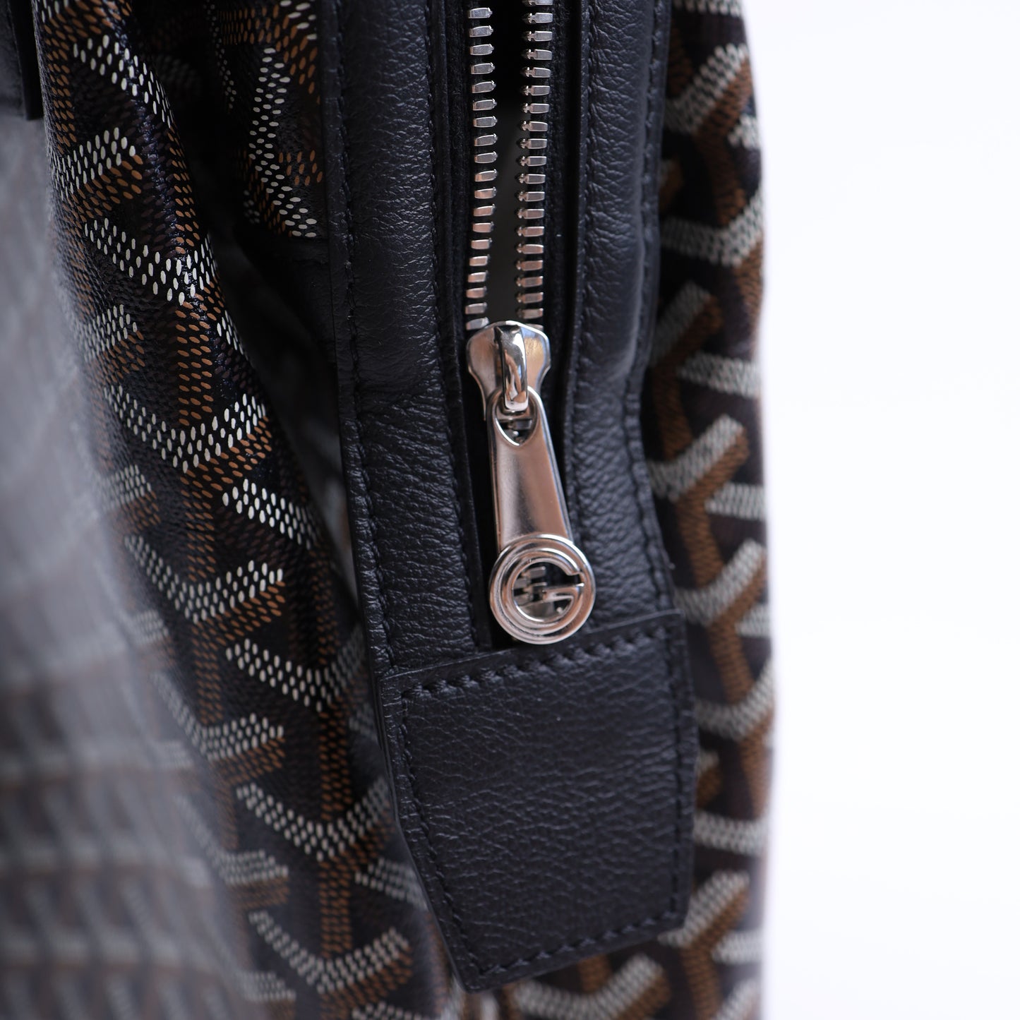 GOYARD CISALPIN BLACK BACKPACK