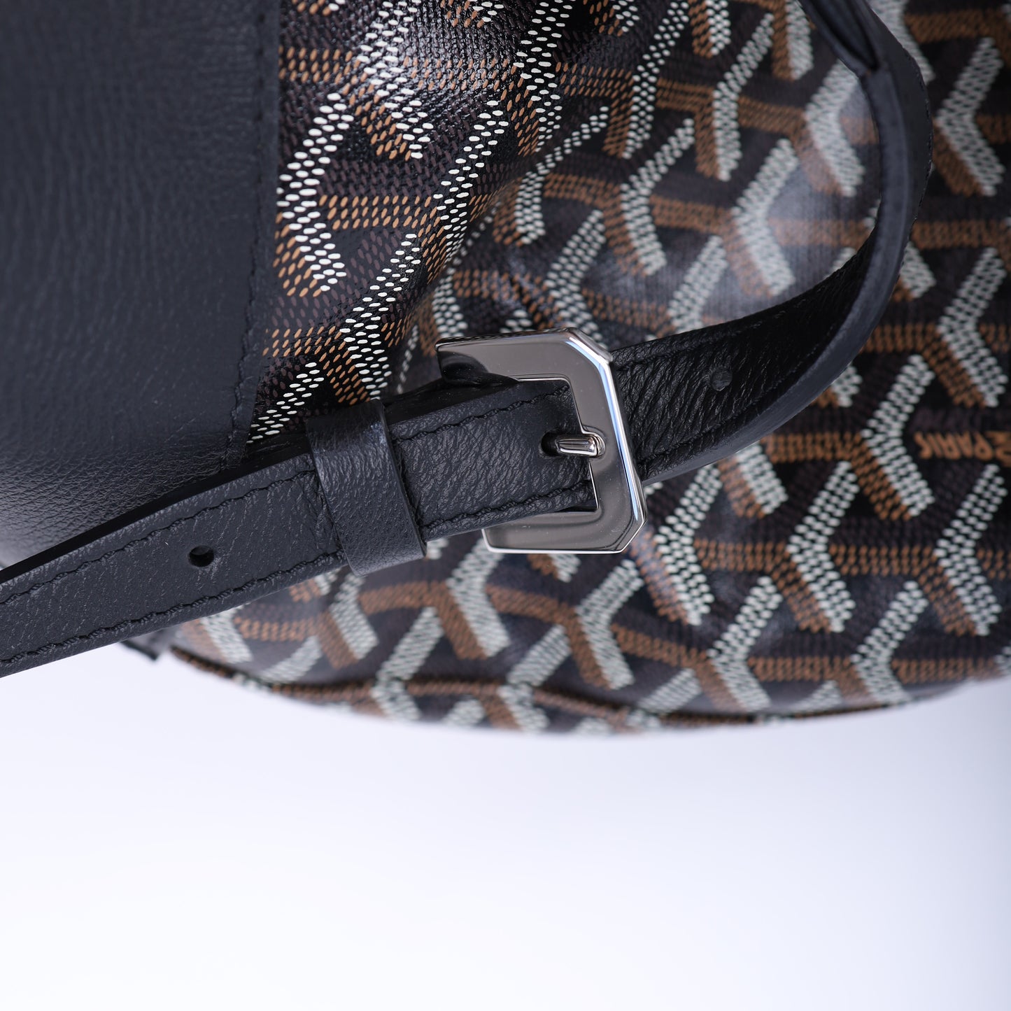 GOYARD CISALPIN BLACK BACKPACK